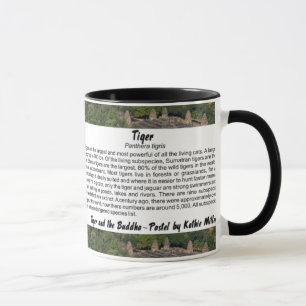 Tasse Temple tigre et bouddhiste