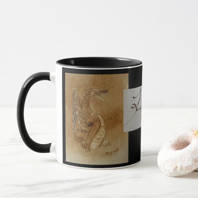 Tasse Temps de café II (Avec donut)
