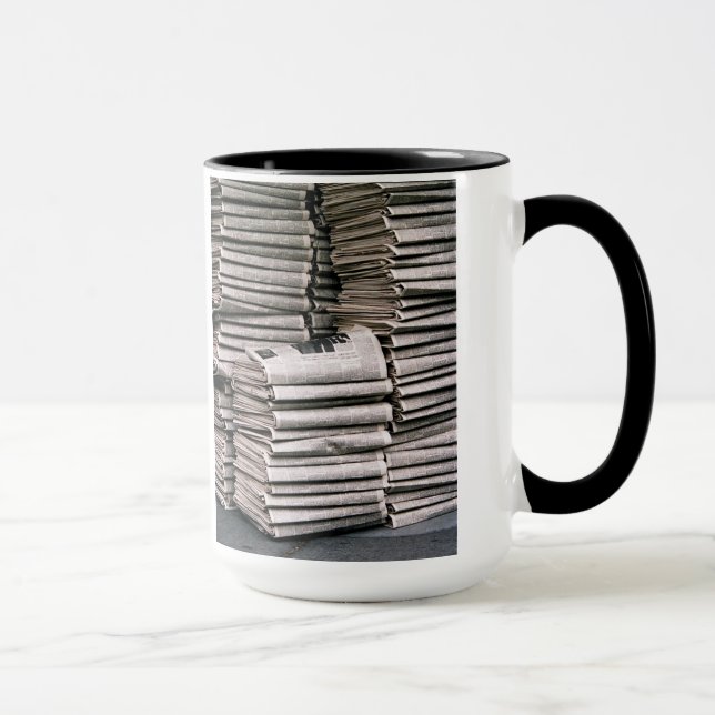 Tasse Temps de NY : Dimanche matin (Droite)