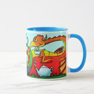 Tasse Temps de thé de dragon