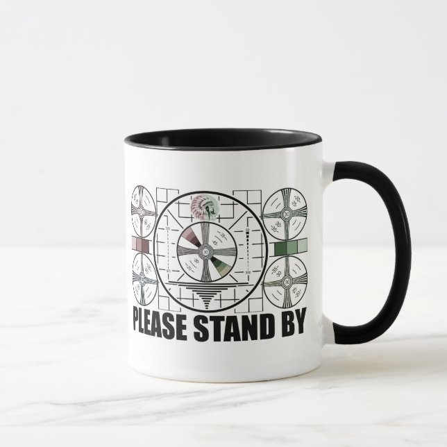 Tasse Tenez-vous prêt svp (Droite)