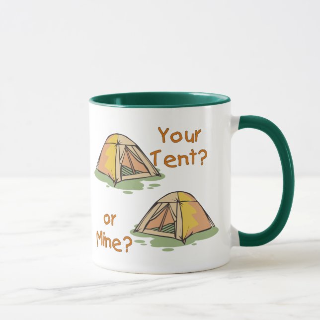 Tasse Tentes de camping (Droite)