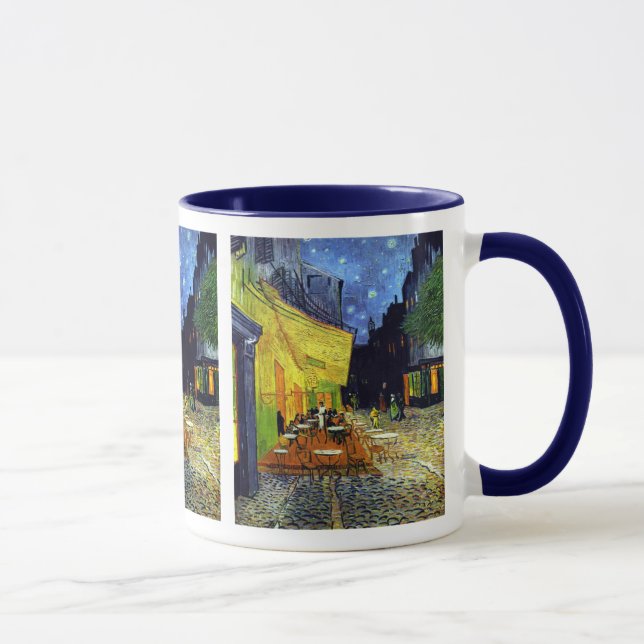 Tasse Terrasse de café la nuit par Van Gogh (Droite)