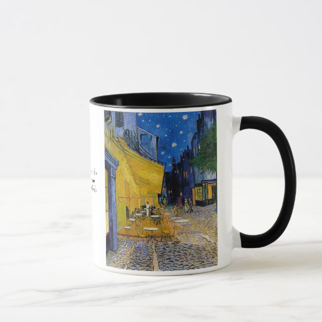 Tasse Terrasse de café par Vincent van Gogh (Droite)
