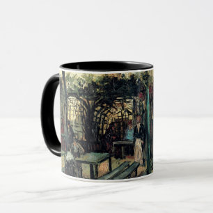 Tasse Terrasse d'un Café, Montmartre par Vincent van Gog