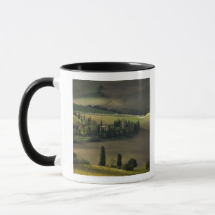 Tasse Terres agricoles autour de Montepulciano, Toscane,