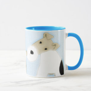 Tasse Terriers de Fox de fil