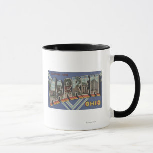 Tasse Terriers, lettre ScenesWarren, OH d'OhioLarge