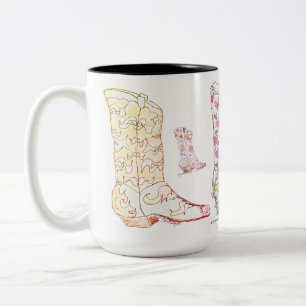 Tasse tes talons tasse de café