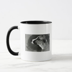Tasse Tête de Henri De Toulouse-Lautrec   d'un chien