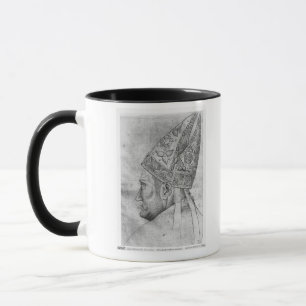 Tasse Tête d'un évêque, le de l'album de Vallardi