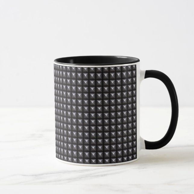 Tasse Texture en acier cloutée (Droite)