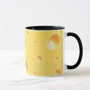 Tasse Texture jaune de fromage suisse