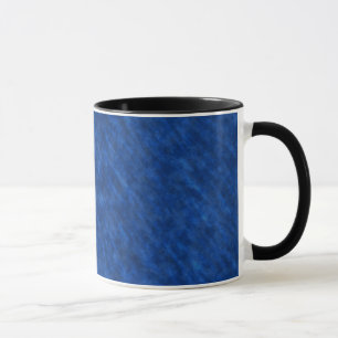 Tasse Texture sale approximative de velours : Bleu royal