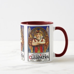 Tasse Theda Bara comme film Vintage Cleopatra
