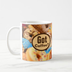 Tasse Thème Gâteau Donut Café