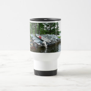 Tasse thermique de voyage de bateaux à rames