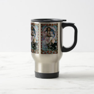 Tasse thermique : Mucha - Slavia - secession