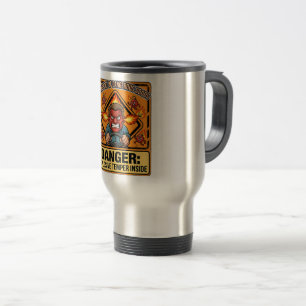 Tasse Thermos Drôle pour Camionneur ADR   Tempéram