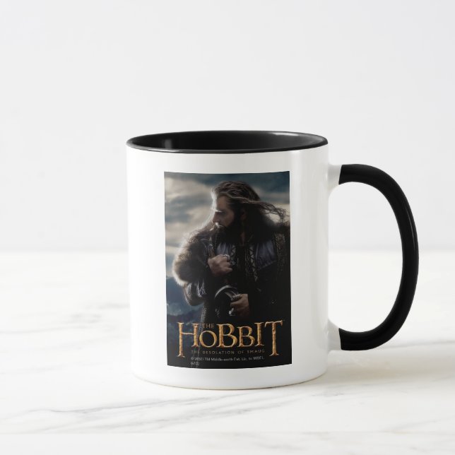 Tasse THORIN OAKENSHIELD™ Poster de caractères 2 (Droite)