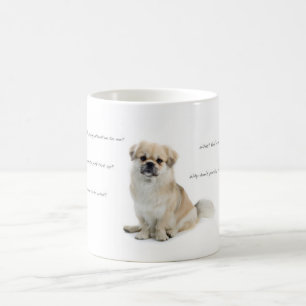 Tasse tibétaine d'épagneul