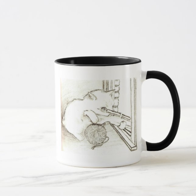 Tasse Tireur isolé Kitty (Droite)