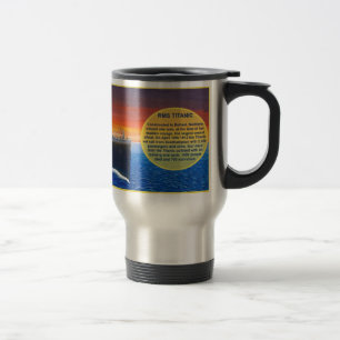 Tasse titanique de voyage