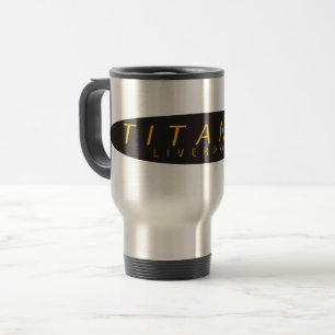 Tasse titanique de voyage