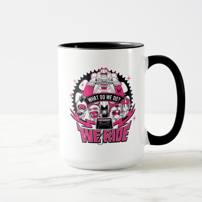 Tasse Titans Ados, allez ! | Retro Moto Graphic (Droite)