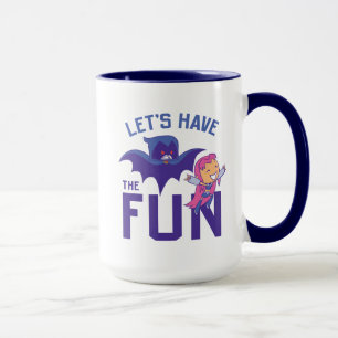 Tasse Titans Ados, allez !   Starfire & Raven "Ayez Le P