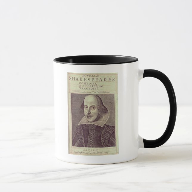 Tasse Titlepage de 'M. William Shakespeares (Droite)