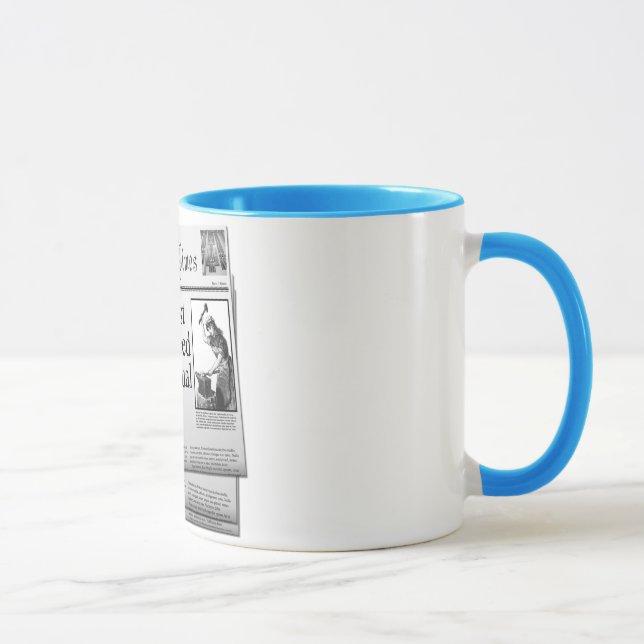 Tasse Titres d'organiste (orthographe BRITANNIQUE) - (Droite)