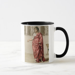 Tasse Titus, costume pour "Berenice" par Jean Racine, de