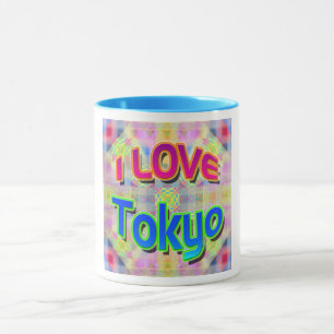 Tasse Tokyo Festival 3 Coupe "I LOVE Tokyo"