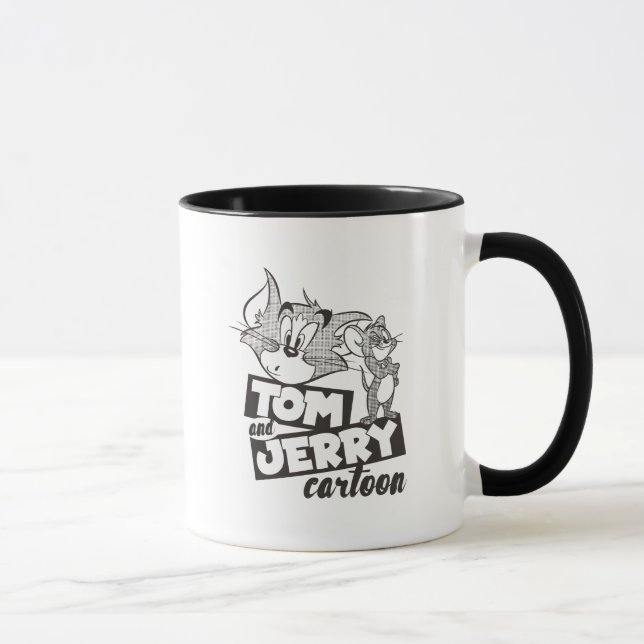 Tasse Tom Et Jerry | Carton Tom Et Jerry (Droite)