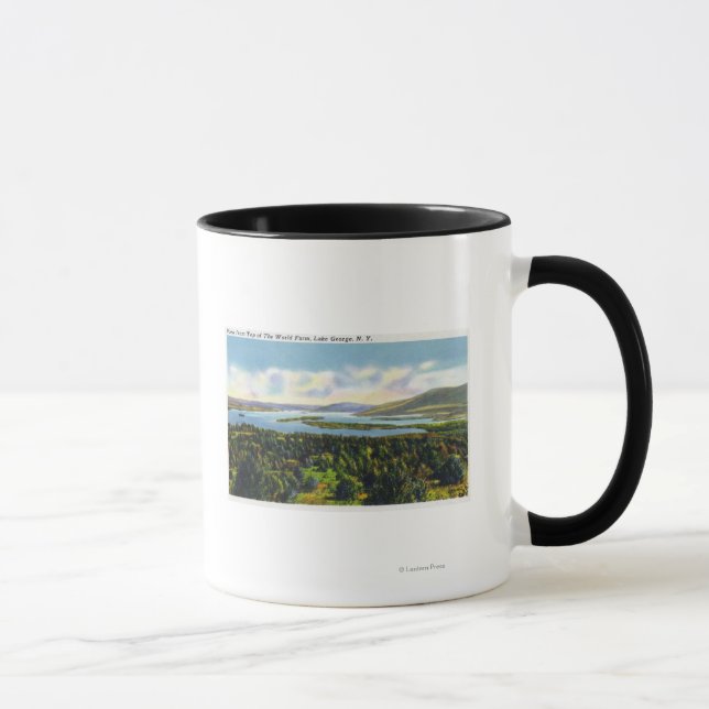 Tasse Top of the World Farm Vue sur le lac (Droite)