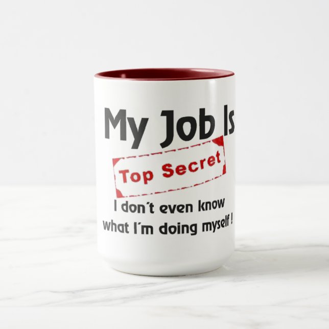 Tasse Top Secret (Centre)