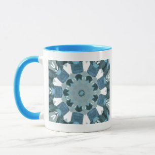 Tasse Topaz bleu Kaleidoscope