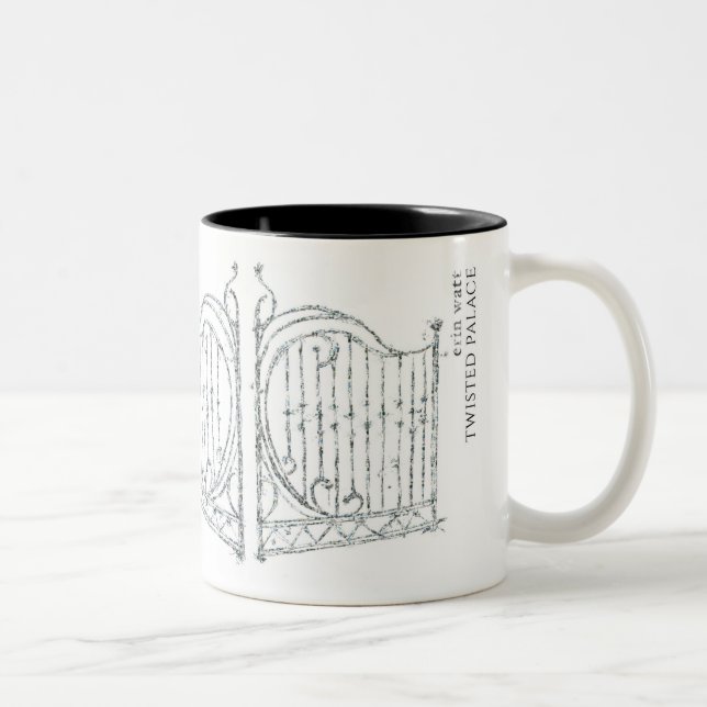 Tasse tordue de palais avec la citation (Droit)