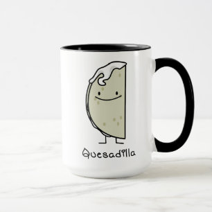 Tasse Tortilla grillée par Mexicain de Quesadilla avec