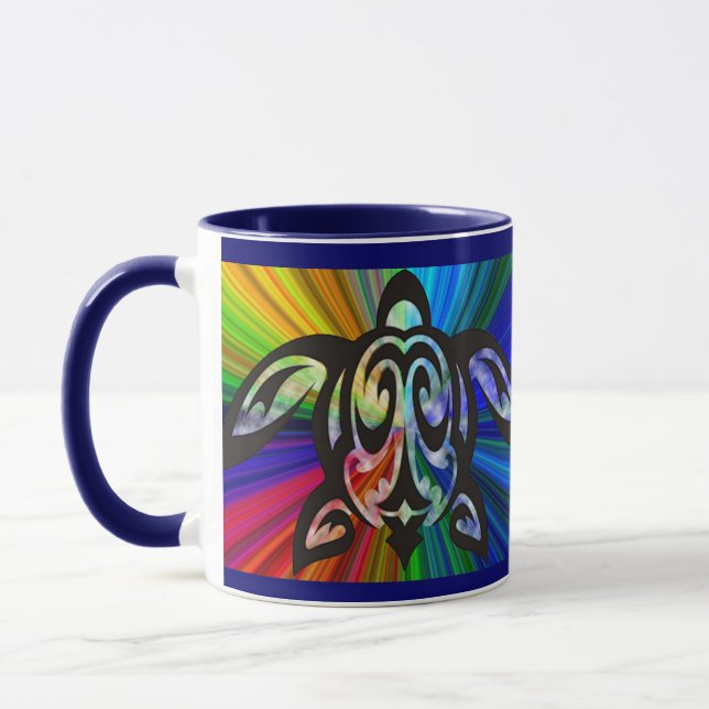 Tasse Tortue arc-en-ciel (Gauche)