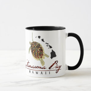 Tasse Tortue d'Hawaï de baie de Hanauma et îles d'Hawaï
