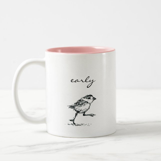 Tasse tôt d'oiseau (Gauche)