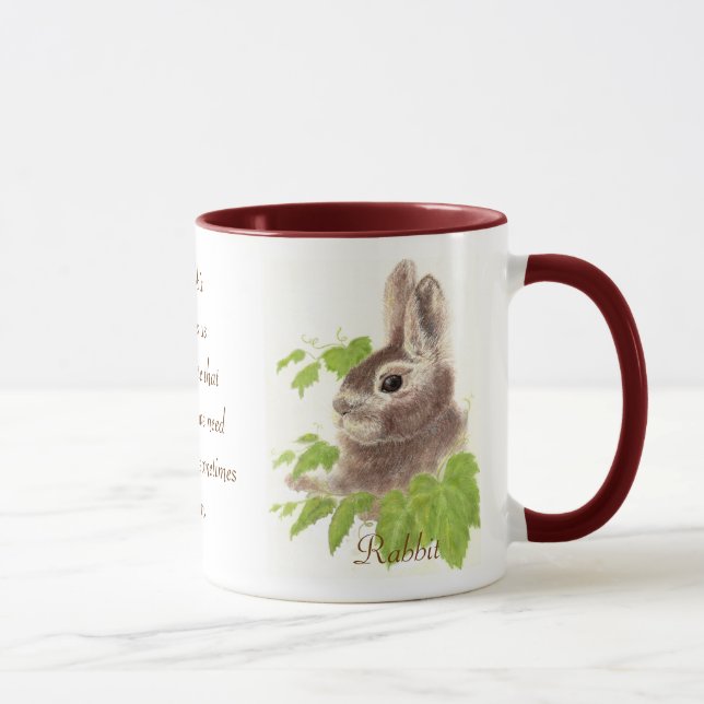 Tasse Totem animal, Spiritualité, Inspiration Encouragem (Droite)