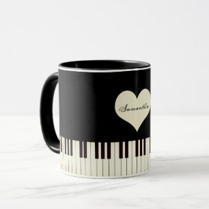 Tasse Touches de piano