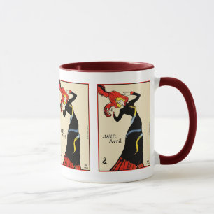 Tasse : Toulouse Lautrec - Jane Avril