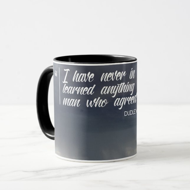 Tasse Tout Appris De N'Importe Quel Homme (Devant gauche)