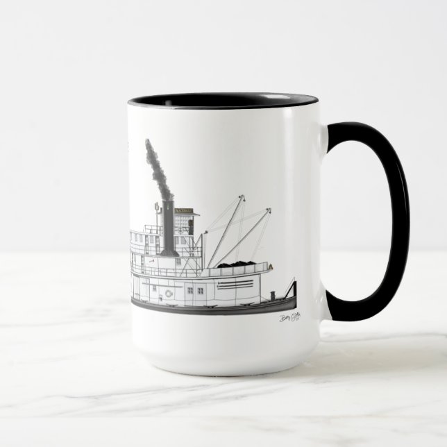 Tasse Towboat Alexandre le Mackenzie de vapeur (Droite)