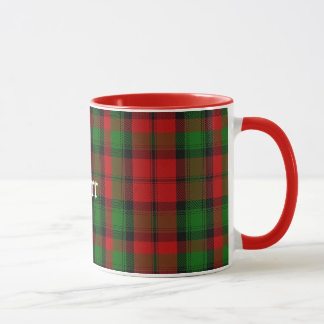 Tasse traditionnelle faite sur commande de plaid (Droite)