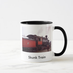 Tasse Train de mouffette